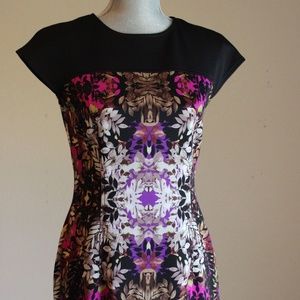 Maggy London Sheath Dress - Cap Sleeve - Size 6